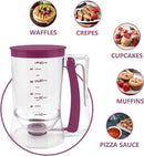 Frasco dispensador de massa com tampa - Eurodrop