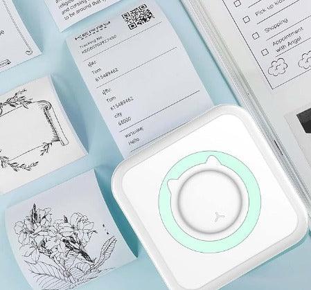 Mini impressora térmica de adesivos para telemóvel - Eurodrop