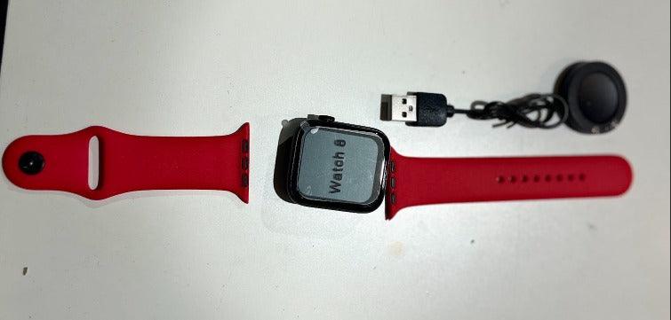 Smartwatch PRO Vermelho - Eurodrop