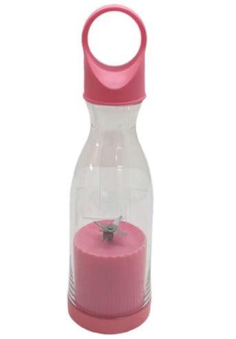 Mini Liquidificador Portátil Rosa - Eurodrop