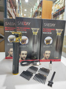 Máquina de cortar cabelo preta