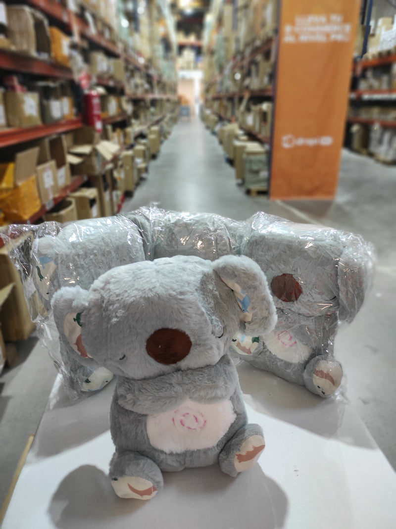 Peluche relajante para bebé que simula respiración ( koala gris ) - additional image 2