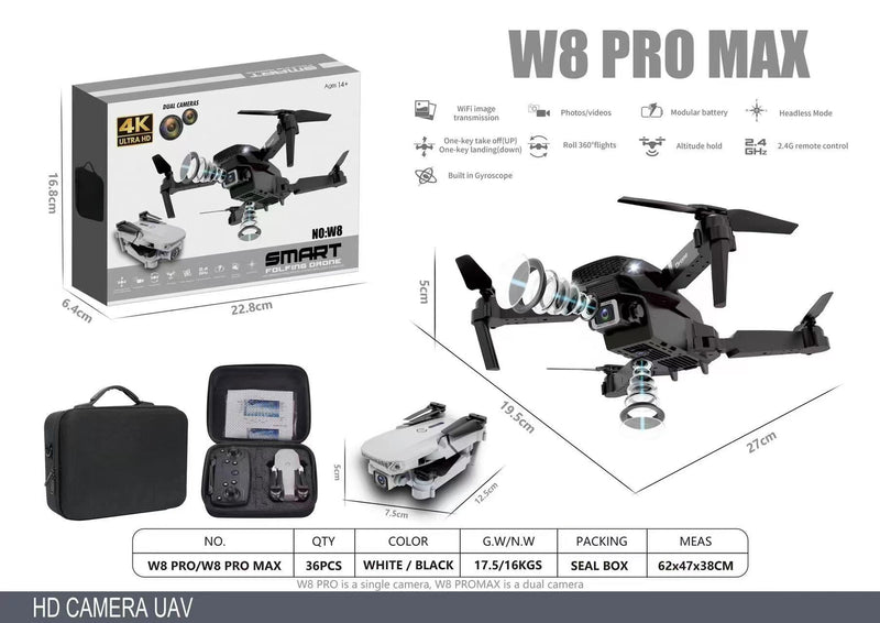 Drone W8 Pro Max - Eurodrop